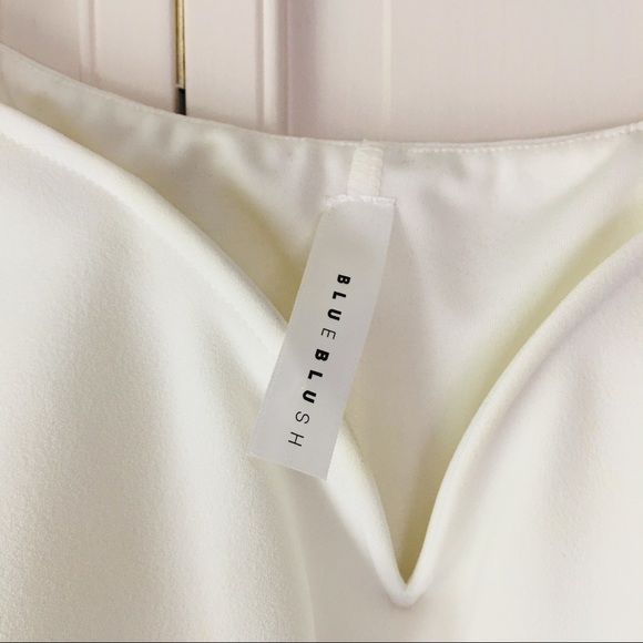 Blue Blush Crop Top - Picture 3 of 4